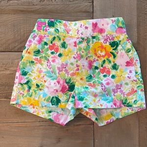 Janie + Jack Floral Shorts. Size 4T.